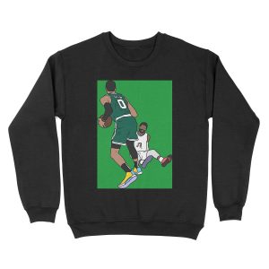 Jayson Tatum Crosses Over Paul George Unisex Crewneck Sweatshirt