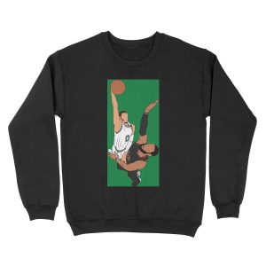 Jayson Tatum Dunks On LeBron Unisex Crewneck Sweatshirt