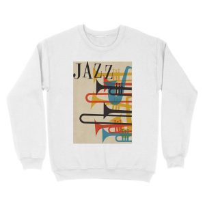Alternative view of jazz Unisex Crewneck Sweatshirt