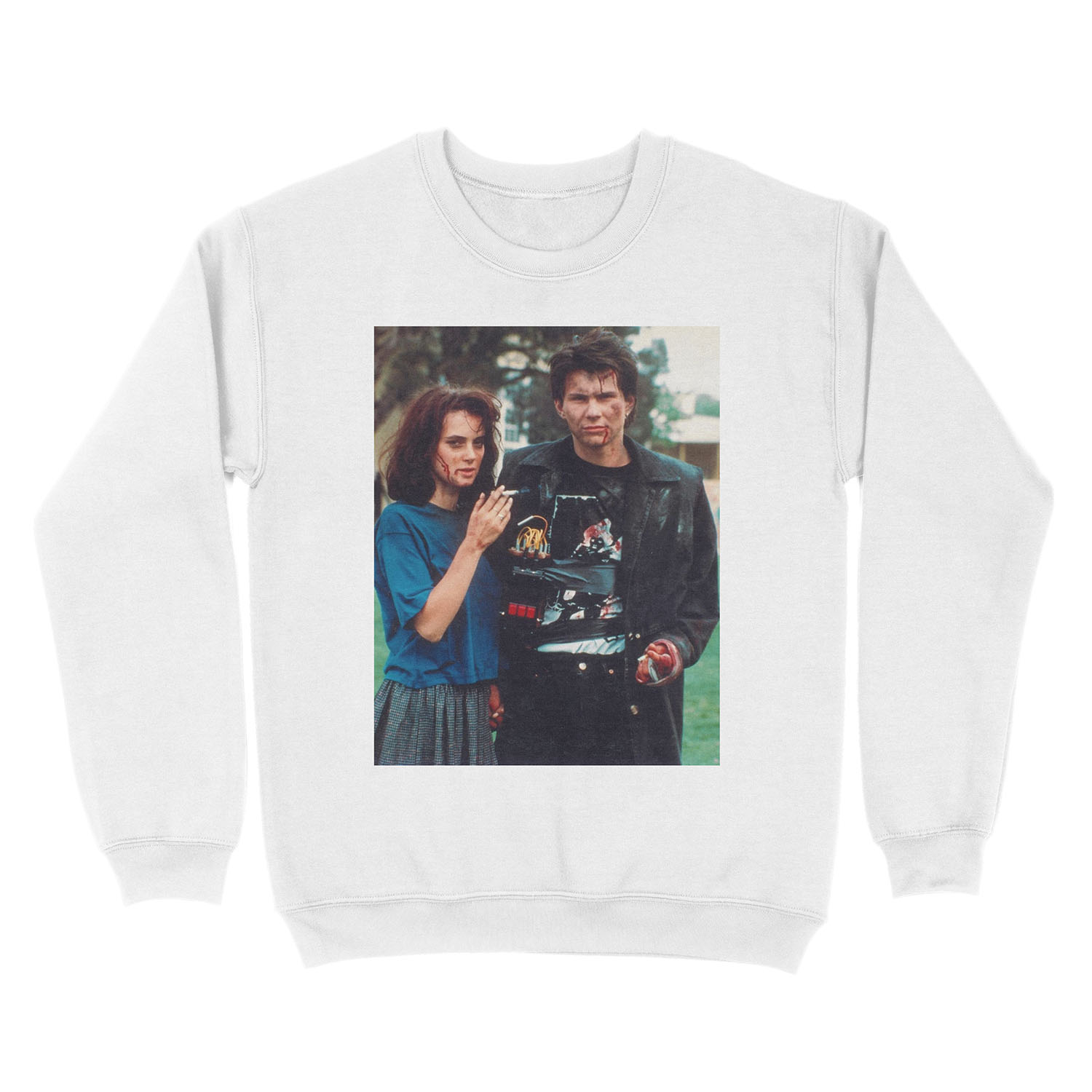 JD & VS Unisex Crewneck Sweatshirt - Image 2