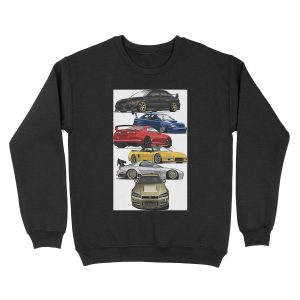 JDM Icons Unisex Crewneck Sweatshirt