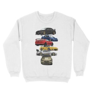 Alternative view of JDM Icons Unisex Crewneck Sweatshirt