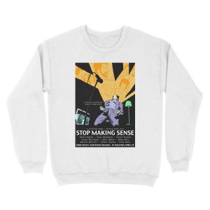 Alternative view of JeanVendors - Jordan Neves "Stop Making Sense" poster Unisex Crewneck Sweatshirt
