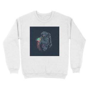 Alternative view of Jellyspace Unisex Crewneck Sweatshirt