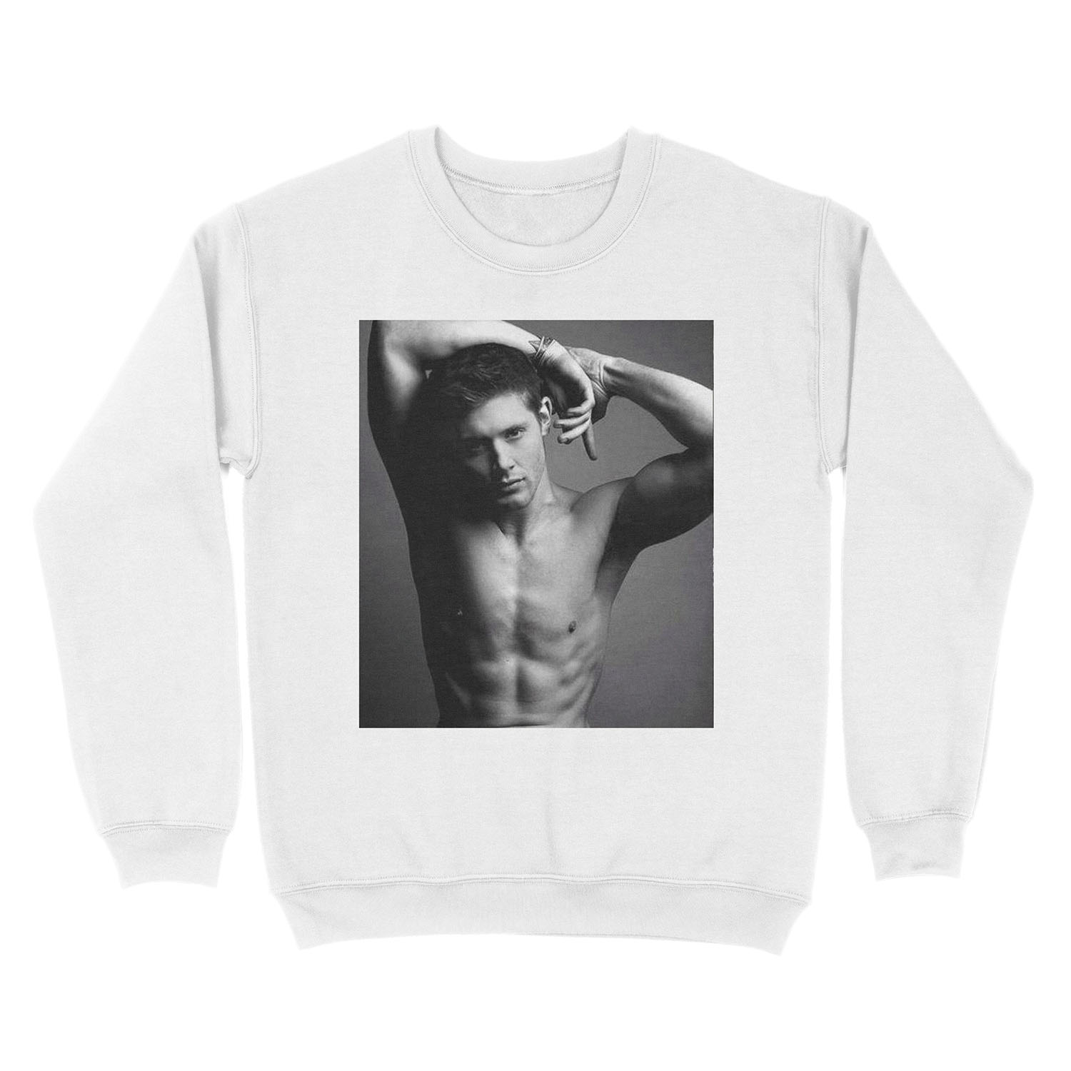 Jensen Ackles less Unisex Crewneck Sweatshirt - Image 2