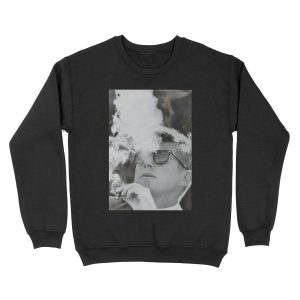 JFK Smoking Unisex Crewneck Sweatshirt
