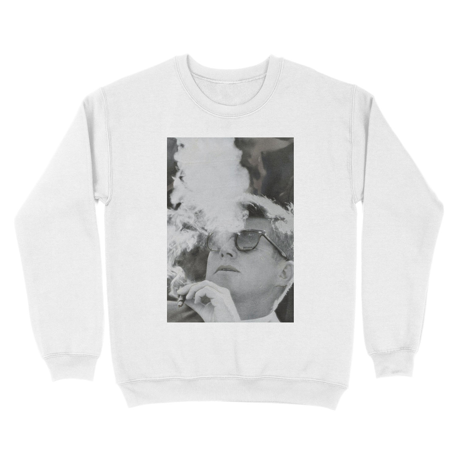 JFK Smoking Unisex Crewneck Sweatshirt - Image 2