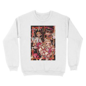 Alternative view of Jibaku Shounen Hanako-kun — Toilet Bound Hanako-kun Unisex Crewneck Sweatshirt