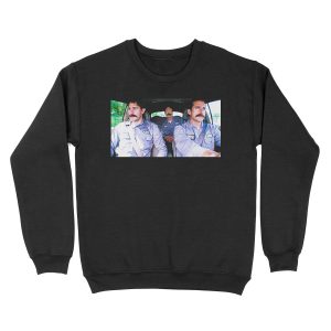 Jim, Dwight and Michael as Warehouse Workers Unisex Crewneck Sweatshirt