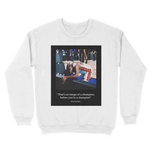 Alternative view of Jimmy Butler motivation quote Unisex Crewneck Sweatshirt