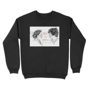 jo and laurie // little women script Unisex Crewneck Sweatshirt