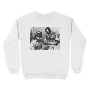 Alternative view of Jobs & Wozniak Unisex Crewneck Sweatshirt