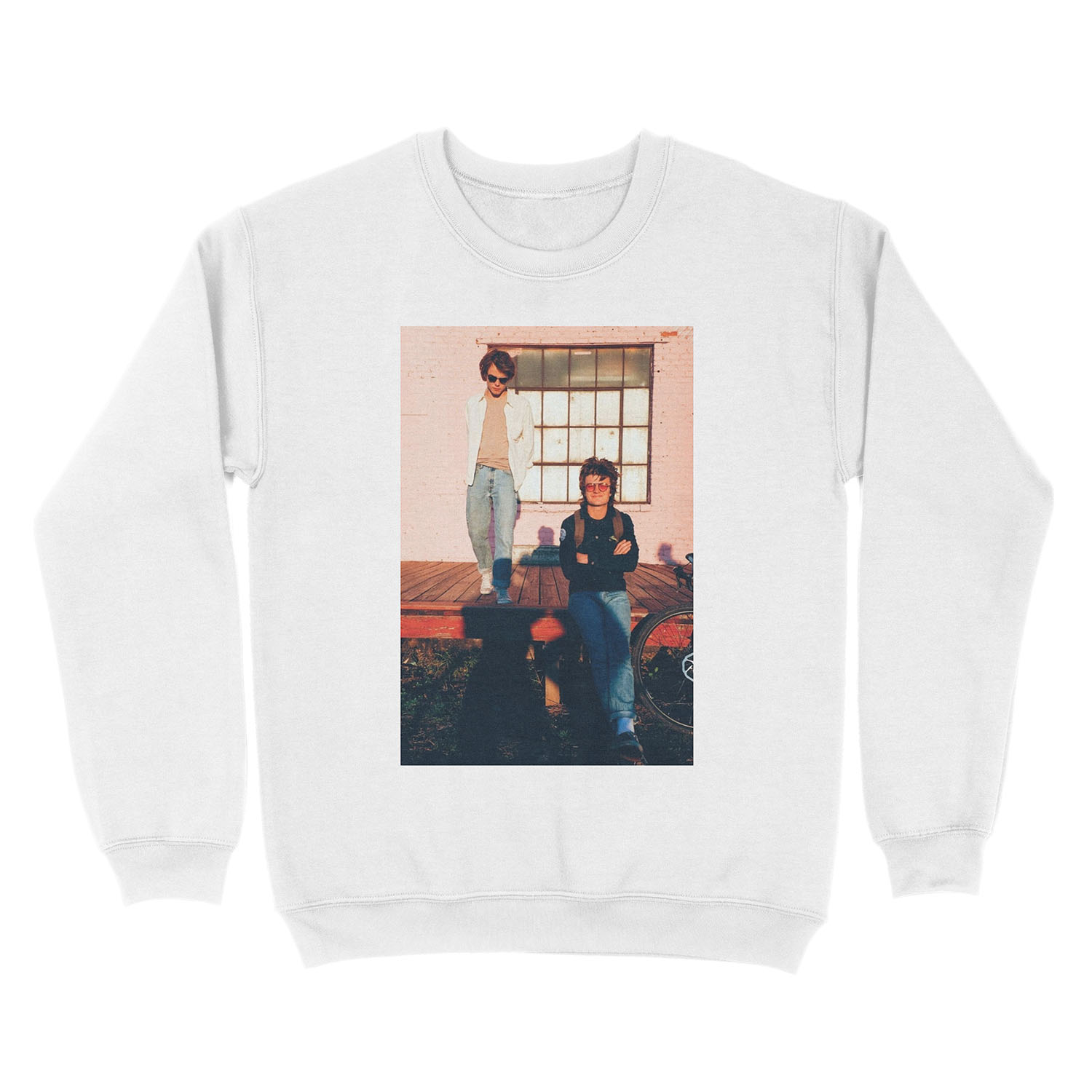 joe keery x charlie heaton Unisex Crewneck Sweatshirt - Image 2