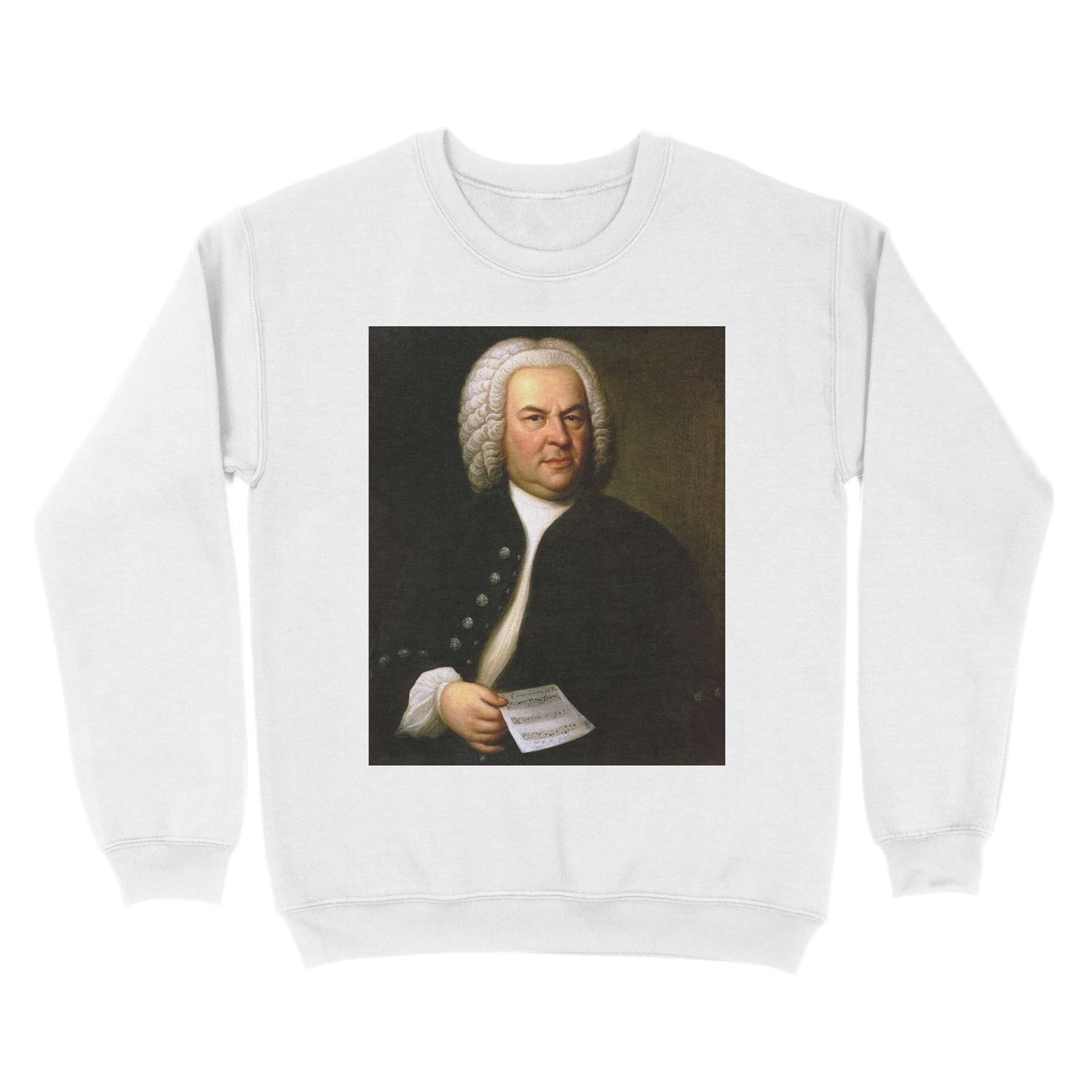 Johann Sebastian Bach Unisex Crewneck Sweatshirt - Image 2