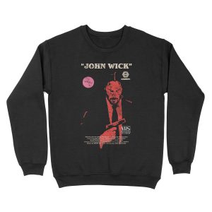 John Wick VHS Unisex Crewneck Sweatshirt