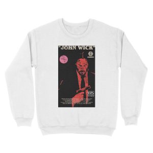 Alternative view of John Wick VHS Unisex Crewneck Sweatshirt