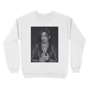 Alternative view of johnny depp Unisex Crewneck Sweatshirt