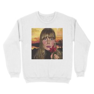 Alternative view of Joni Mitchell Clouds Unisex Crewneck Sweatshirt