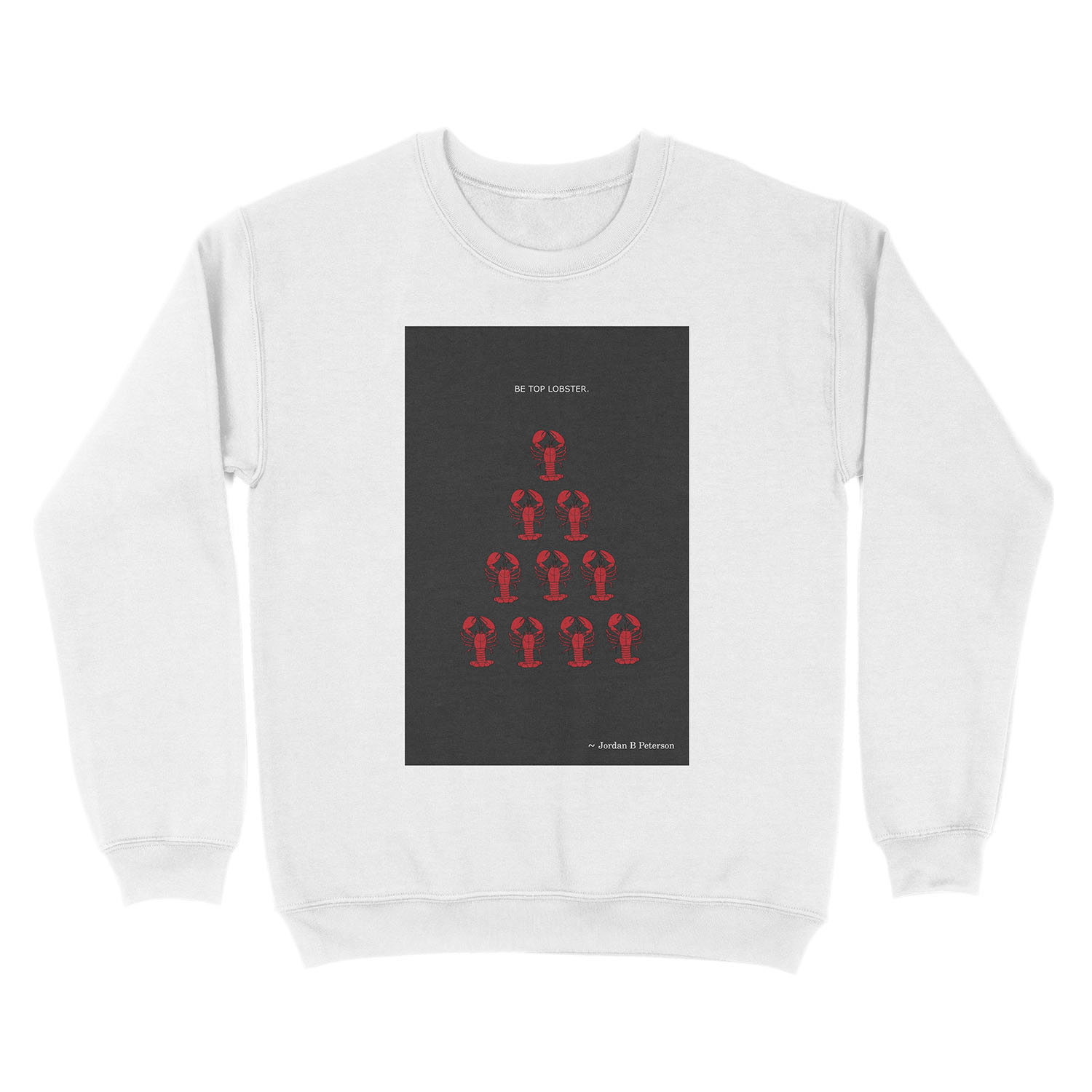 Jordan b. Peterson lobster Unisex Crewneck Sweatshirt - Image 2