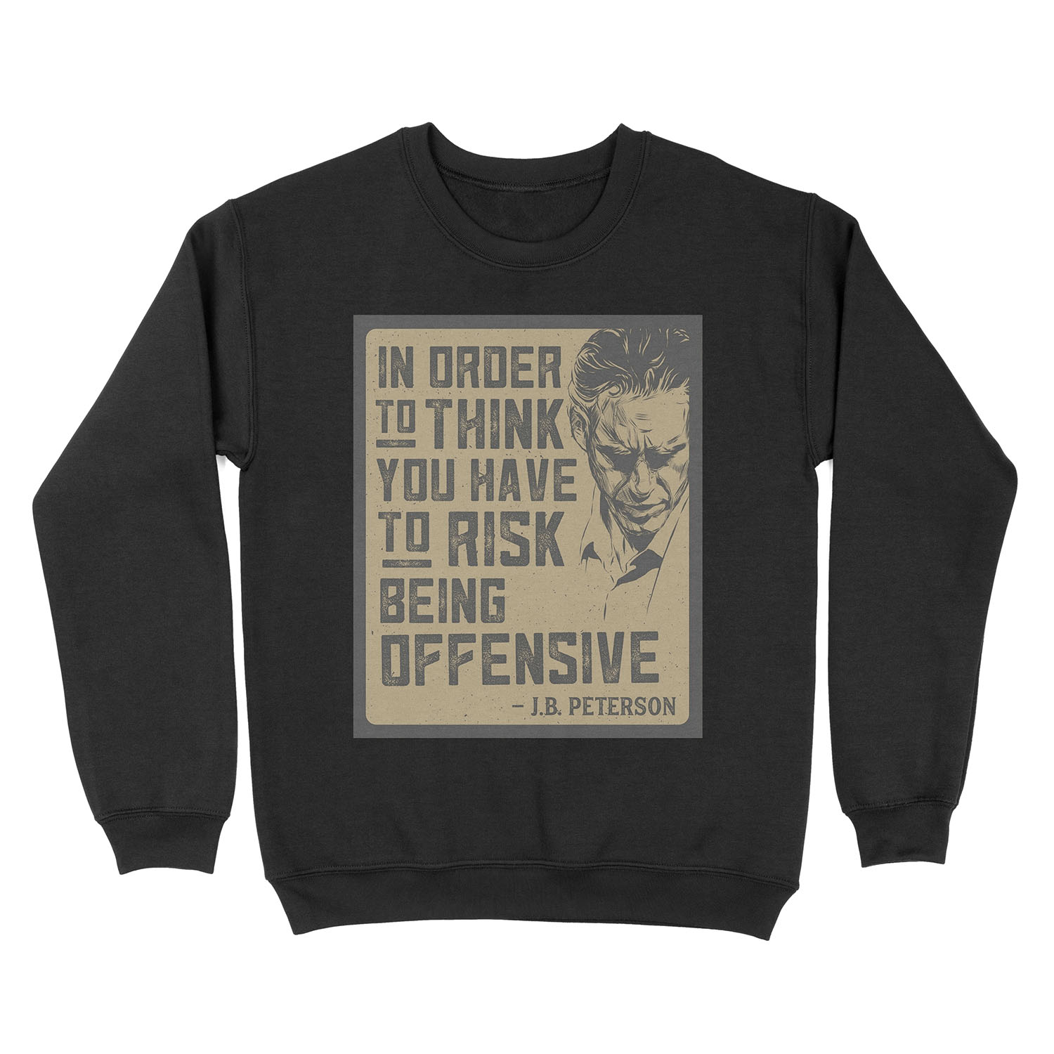 Jordan Peterson Quote Unisex Crewneck Sweatshirt