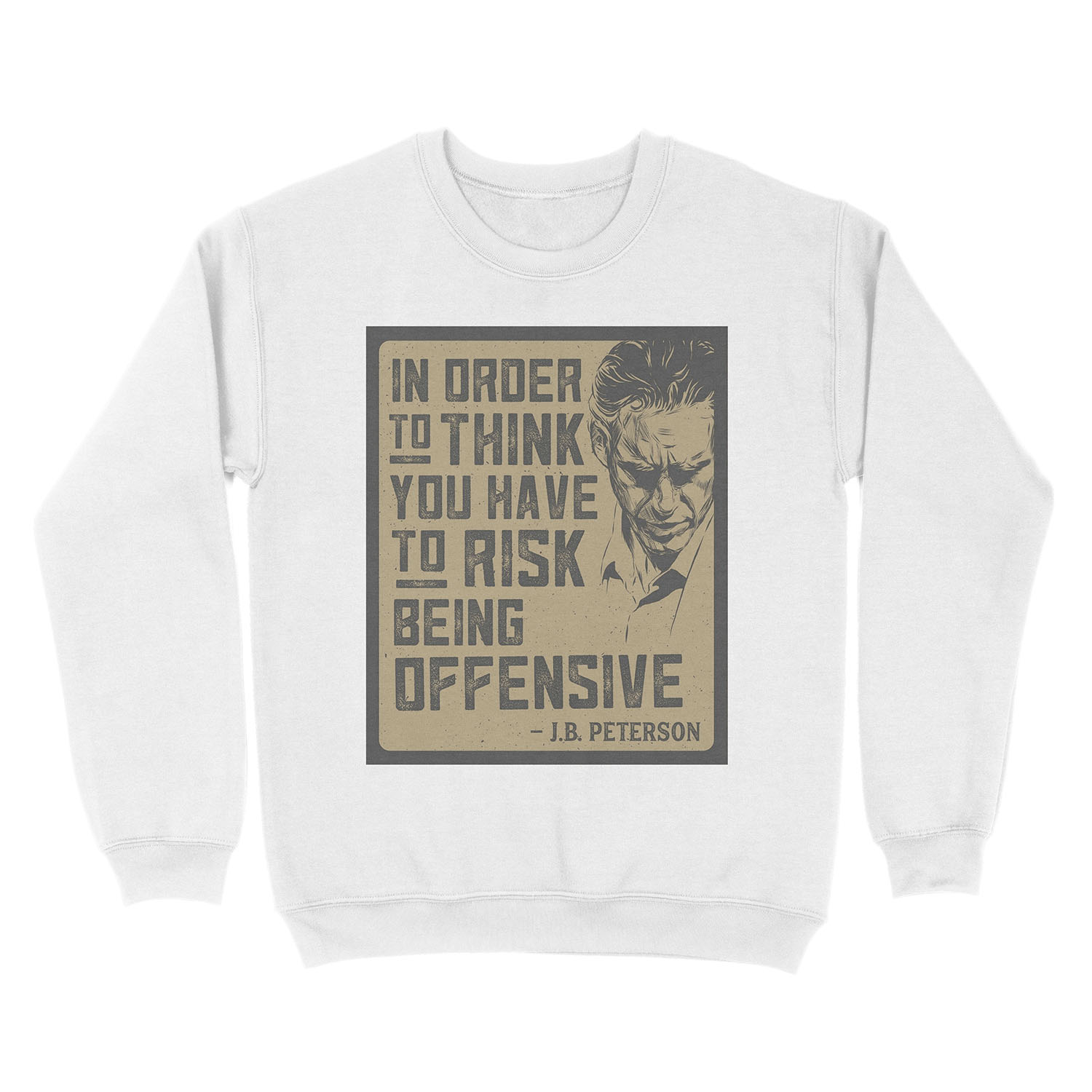 Jordan Peterson Quote Unisex Crewneck Sweatshirt - Image 2