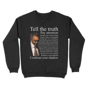 Jordan Peterson's Advice Unisex Crewneck Sweatshirt