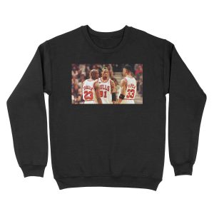 Jordan, Pippen and Rodman Unisex Crewneck Sweatshirt