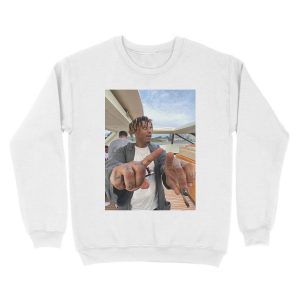 Alternative view of Juice WRLD Last Picture Unisex Crewneck Sweatshirt