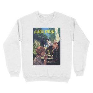 Alternative view of Jujustu Kaisen Unisex Crewneck Sweatshirt