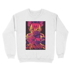 Alternative view of jujutsu kaisen 6 Unisex Crewneck Sweatshirt