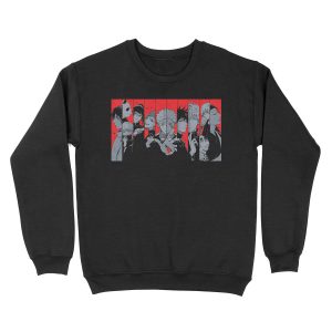 Jujutsu Kaisen anime characters Unisex Crewneck Sweatshirt