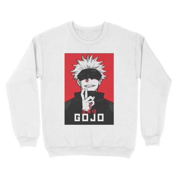 jujutsu kaisen gojo 19 Unisex Crewneck Sweatshirt - Image 2