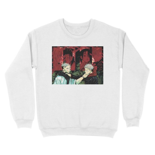 Jujutsu Kaisen - Yuji and Sukuna Unisex Crewneck Sweatshirt - Image 2
