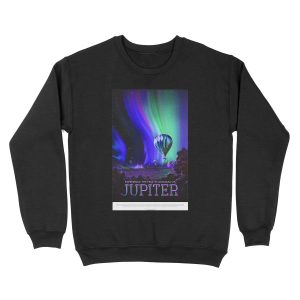 Jupiter - NASA/JPL Travel Unisex Crewneck Sweatshirt