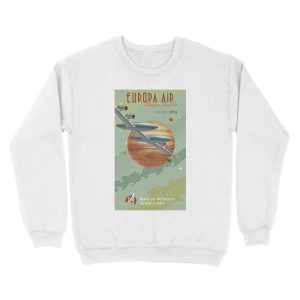 Alternative view of Jupiter Travel Unisex Crewneck Sweatshirt