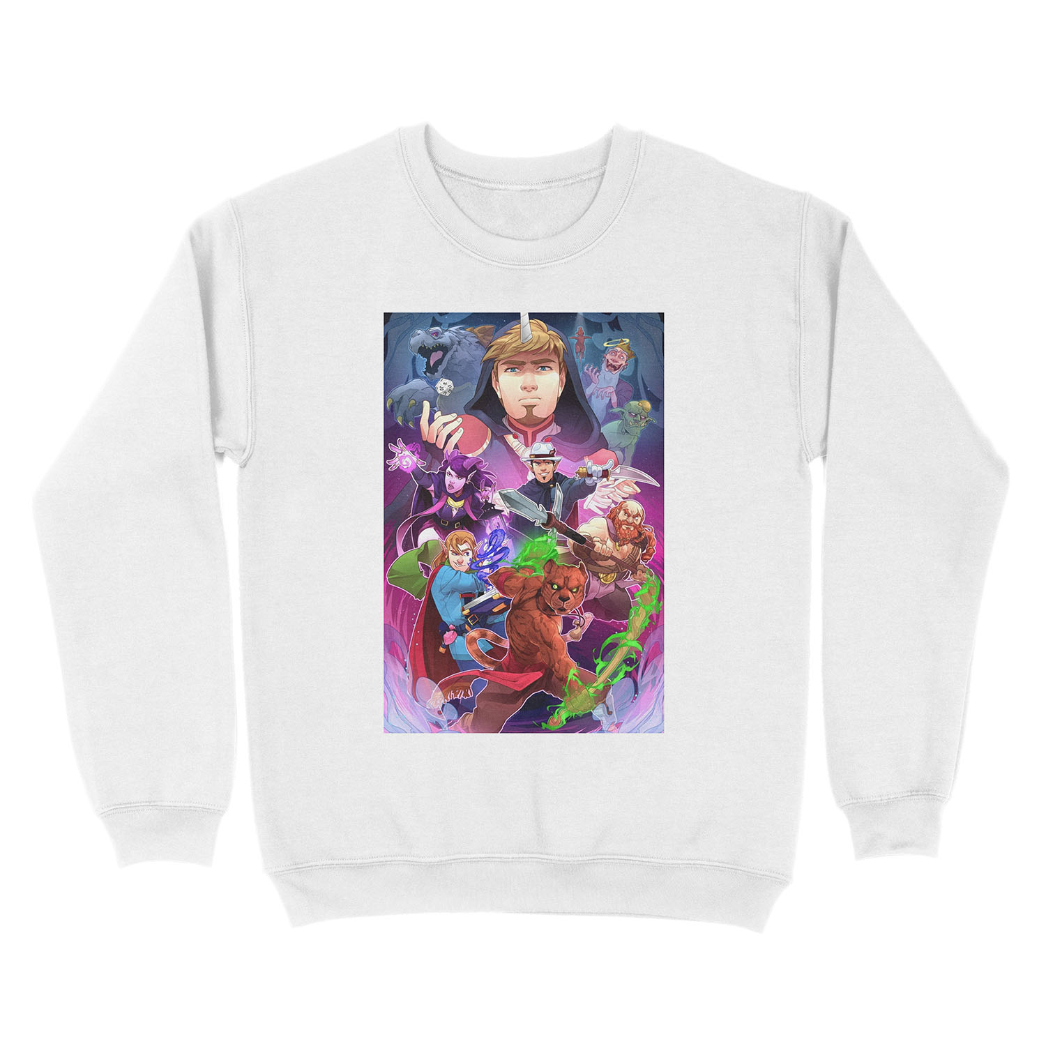 Just Roll With It Arc 1 Unisex Crewneck Sweatshirt - Image 2