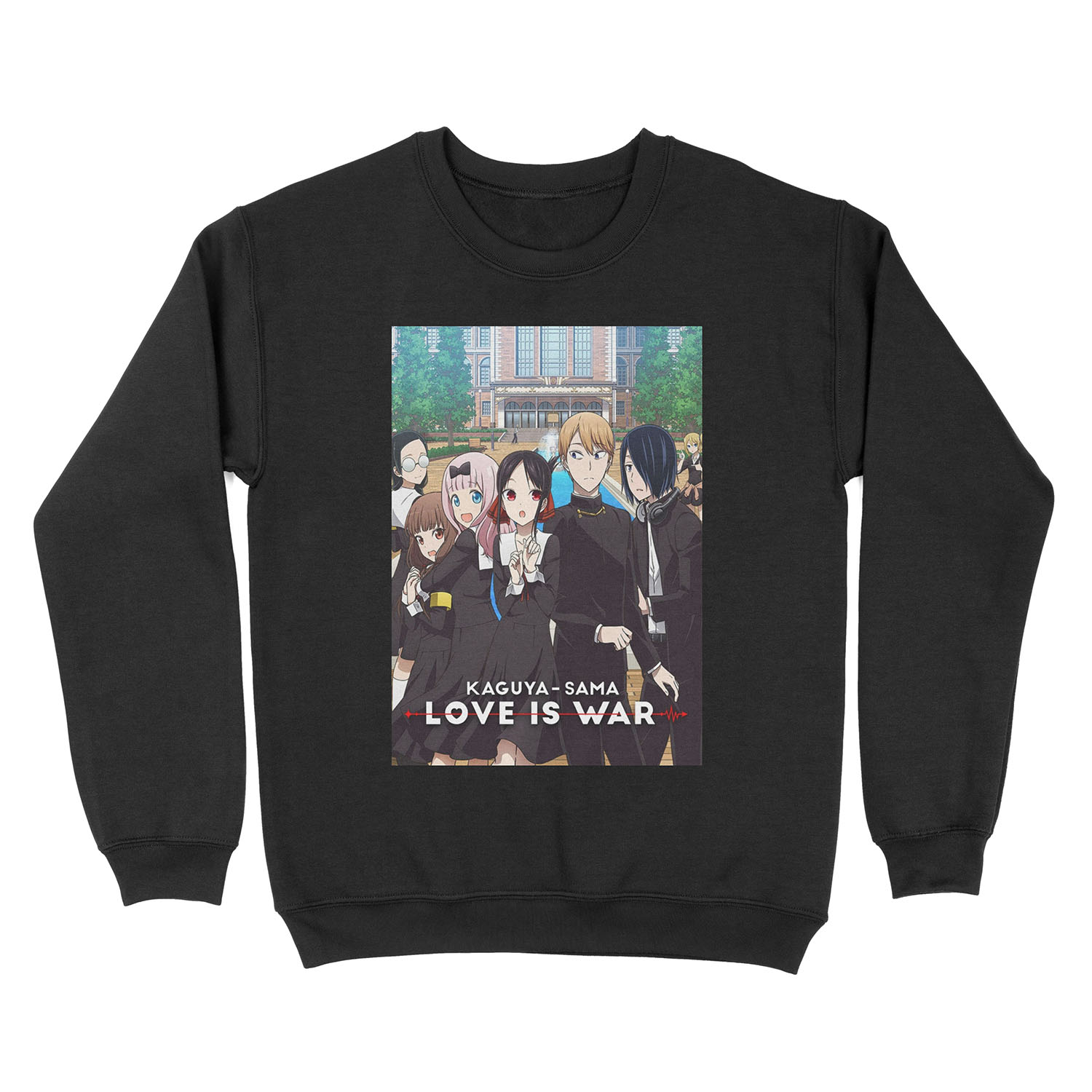 Kaguya-sama: Love is War Season 2 Design (HIGH QUALITY) Unisex Crewneck Sweatshirt