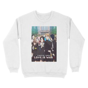 Alternative view of Kaguya-sama: Love is War Season 2 Design (HIGH QUALITY) Unisex Crewneck Sweatshirt