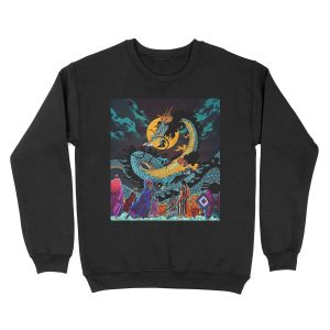 Kaido and the Red scabbards Unisex Crewneck Sweatshirt