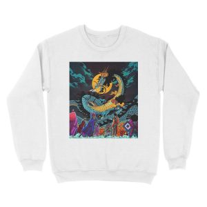 Alternative view of Kaido and the Red scabbards Unisex Crewneck Sweatshirt