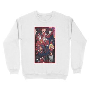 Alternative view of Kakegurui Unisex Crewneck Sweatshirt