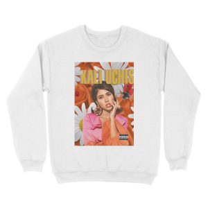 Alternative view of Kali Uchis Digital Collage. Unisex Crewneck Sweatshirt