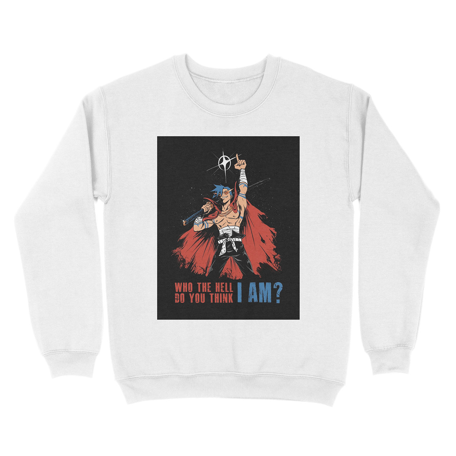 Kamina!! Unisex Crewneck Sweatshirt - Image 2