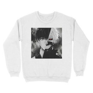 Alternative view of Kaneki/Ghoul Unisex Crewneck Sweatshirt