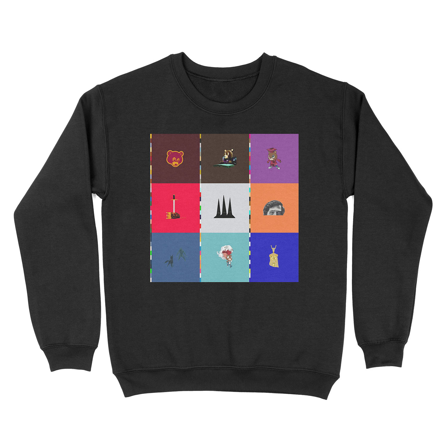kanye west albums Unisex Crewneck Sweatshirt