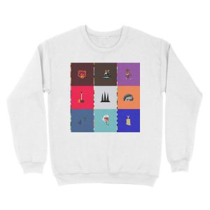 Alternative view of kanye west albums Unisex Crewneck Sweatshirt