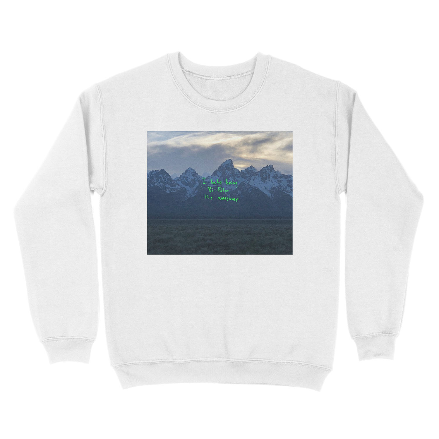 Kanye West Fan Art & Merch Unisex Crewneck Sweatshirt - Image 2