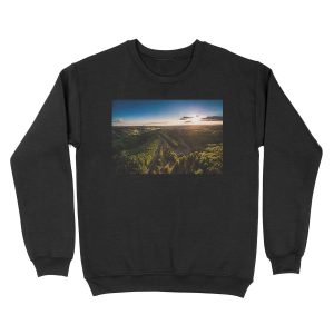 Karussell at Sunset Unisex Crewneck Sweatshirt