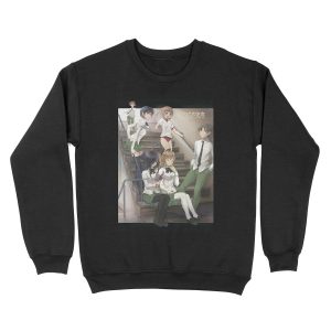 Katawa Shoujo Characters Unisex Crewneck Sweatshirt