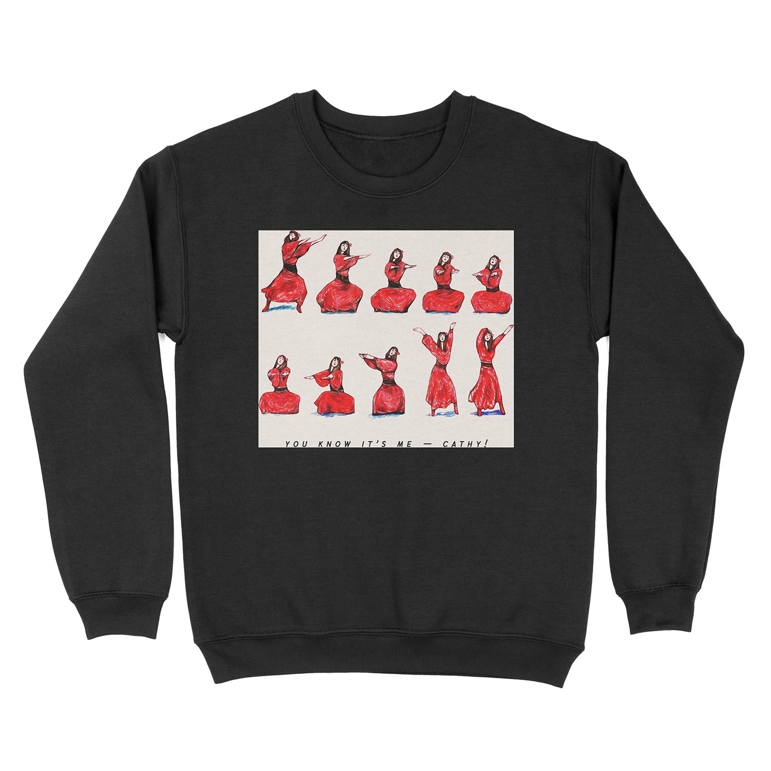 Kate Bush - Wuthering Heights Dance - You Know It's Me, Cathy! Unisex Crewneck Sweatshirt